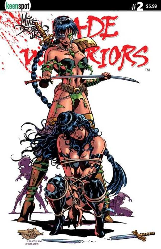 Jade Warriors #2 Cover C - MIKE DEODATO ALL TIED UP VAR