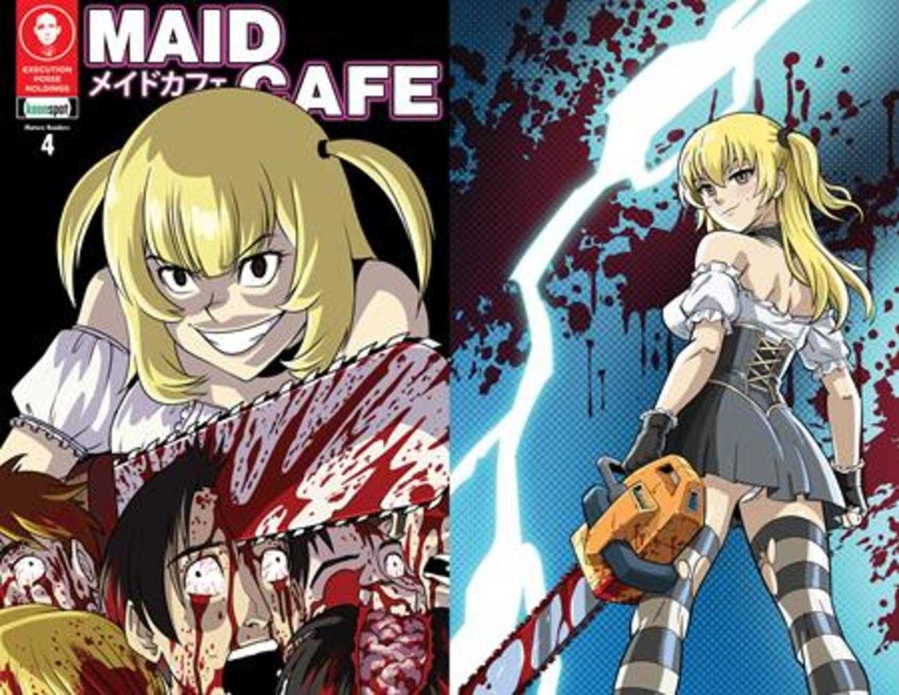 Maid Cafe #4 Cover B - REMY EISU MOKHTAR & WILSON GANDOLPHO FLIP COVER VAR