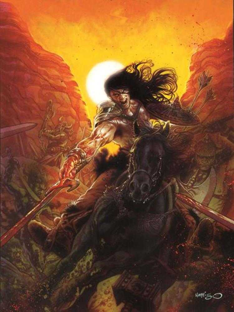 Savage Sword Of Conan Reforged #6 Cover D - TONY HARRIS VIRGIN FOIL VAR (MR)