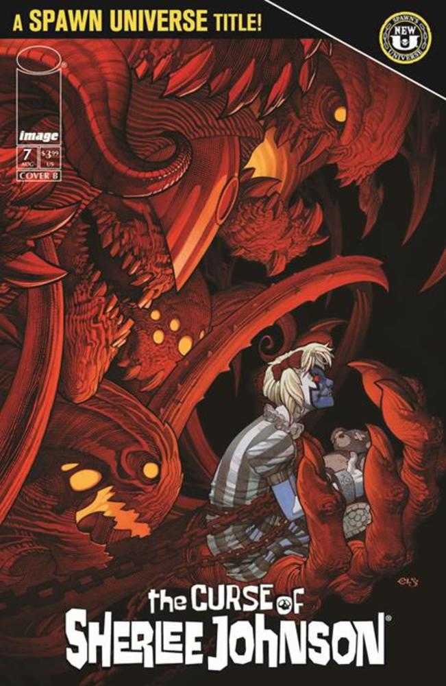 Spawn the Curse OF Sherlee Johnson #7 Cover B - CHRIS STEVENS VAR