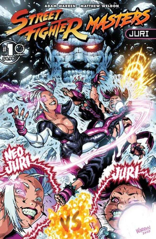 Street Fighter Masters Juri #1 (One Shot) Cover D 1:5 Adam Warren Variant (PRESALE 8/26/2026)