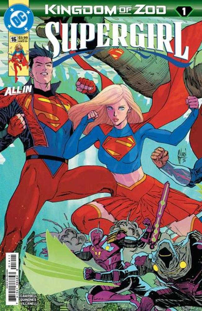 Supergirl #16 Cover A - GUILLEM MARCH CONNECTING (KINGDOM OF ZOD)