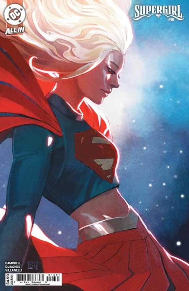Supergirl #16 Cover C - STEPHANINE HANS CARD STOCK VAR (KINGDOM OF ZOD)
