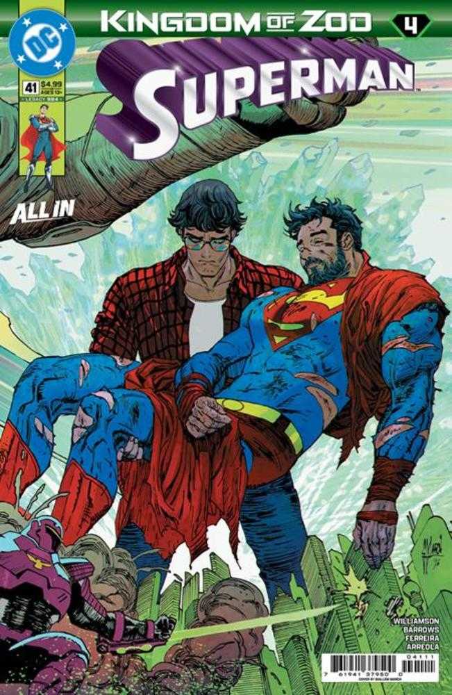 Superman #41 Cover A - GUILLEM MARCH CONNECTING (KINGDOM OF ZOD)