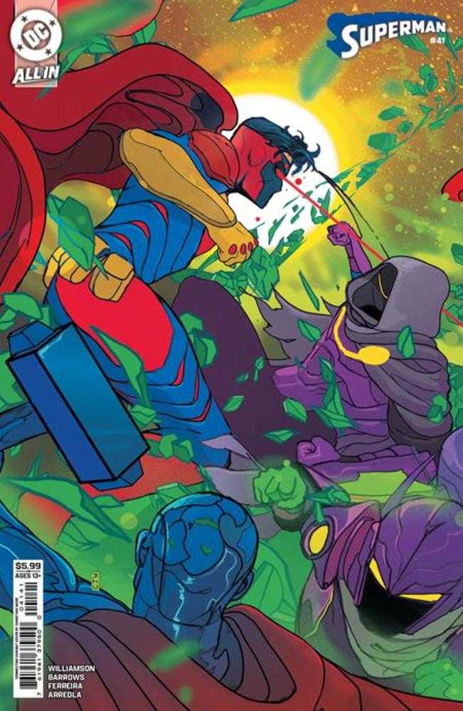 Superman #41 Cover D - CHRISTIAN WARD CARD STOCK VAR (KINGDOM OF ZOD)