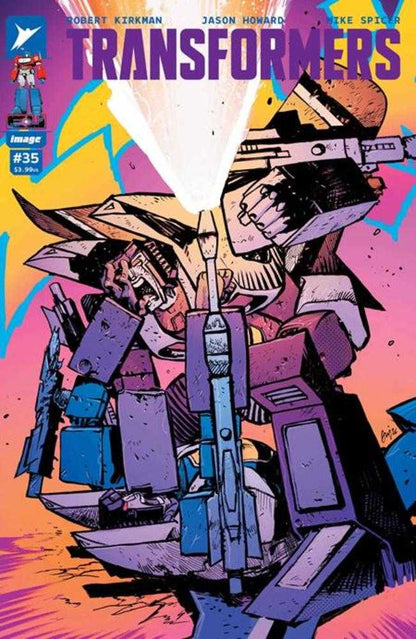 Transformers #35 Cover B - DANIEL WARREN JOHNSON & MIKE SPICER VAR