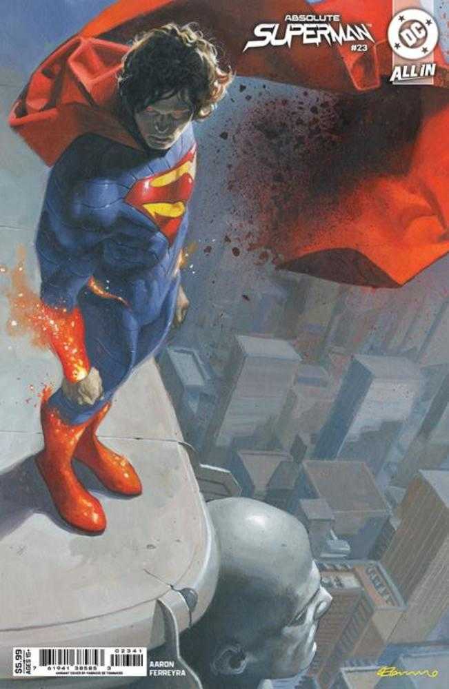 Absolute Superman #23 Cover D - FABRIZIO DE TOMMASO CARD STOCK VAR