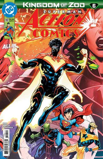 Action Comics #1102 Cover A - LUCAS MEYER CONNECTING (KINGDOM OF ZOD)