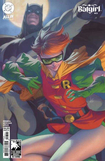 Batgirl #23 Cover D - STANLEY ARTGERM LAU DARK KNIGHT RETURNS 40TH ANNIVERSARY CARD STOCK VAR (BATMAN BAD SEEDS)
