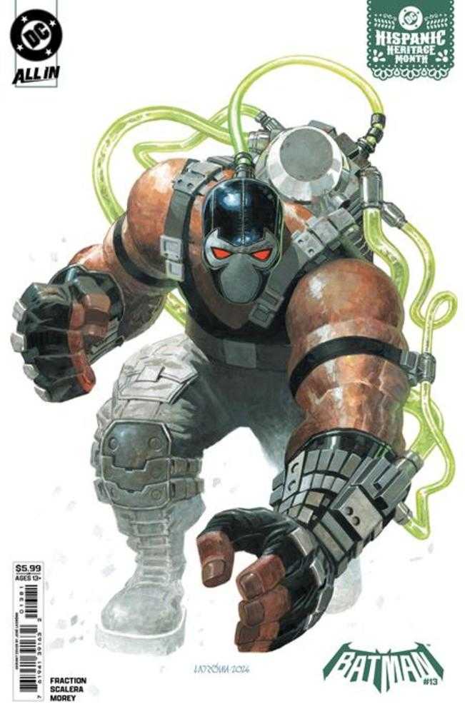 Batman #13 Cover G - JOSE LADRONN HISPANIC HERITAGE MONTH CARD STOCK VAR (BATMAN BAD SEEDS)