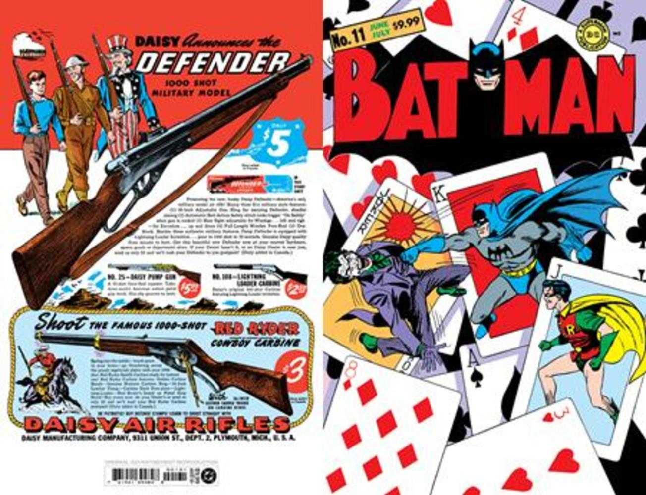 Batman #11 Facsimile Edition Facsimile Edition Cover C Fred Ray Foil Var
