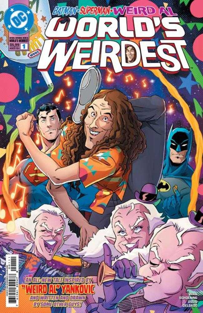 Batman Superman Weird Al Worlds Weirdest #1 (One Shot) (One Shot) Cover A Dan Schoening