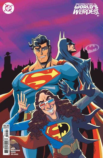 Batman Superman Weird Al Worlds Weirdest #1 (One Shot) (One Shot) Cover D Jerry Gaylord Card Stock Var