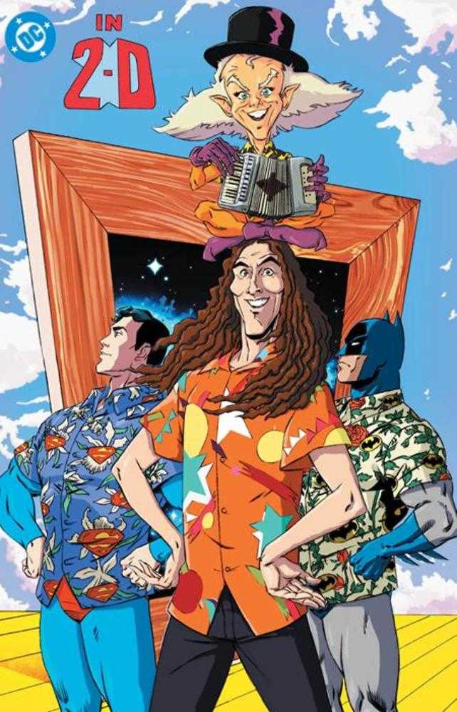 Batman Superman Weird Al Worlds Weirdest #1 (One Shot) (One Shot) Cover E Dan Schoening Foil Var
