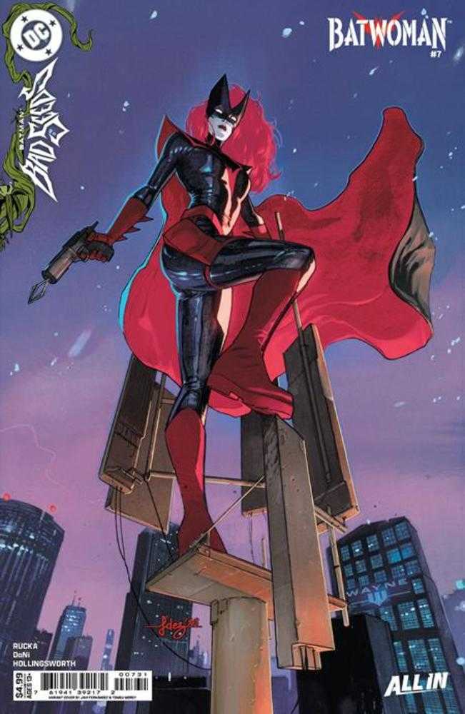 Cover C - JAVIER FERNANDEZ CARD STOCK VAR (BATMAN BAD SEEDS) — 0726DC0100