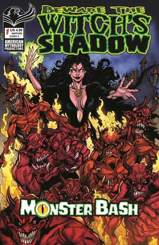 Beware The Witchs Shadow Monster Bash #1 Cover A - PUIS CALZADA (MR)