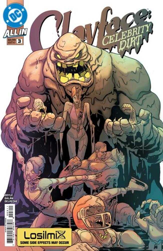 Clayface Celebrity Dirt #3 (OF 6) (Of 6) Cover A Riley Rossmo