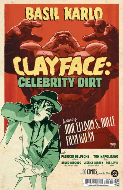 Clayface Celebrity Dirt #3 (OF 6) (Of 6) Cover C Bruno Redondo Card Stock Var