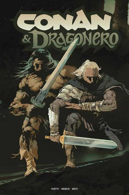 Conan the Barbarian And Dragonero #5 (OF 7) (Of 7) Cover C Stevan Subic Foil Var (Mr)