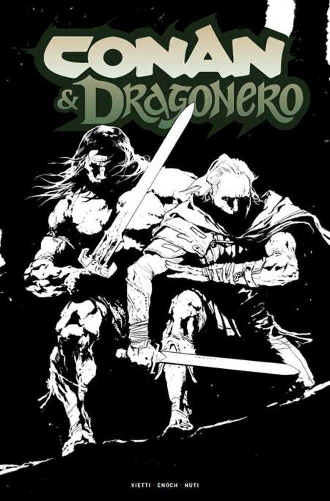 Conan the Barbarian And Dragonero #5 (OF 7) (Of 7) Cover D Stevan Subic Inks Var