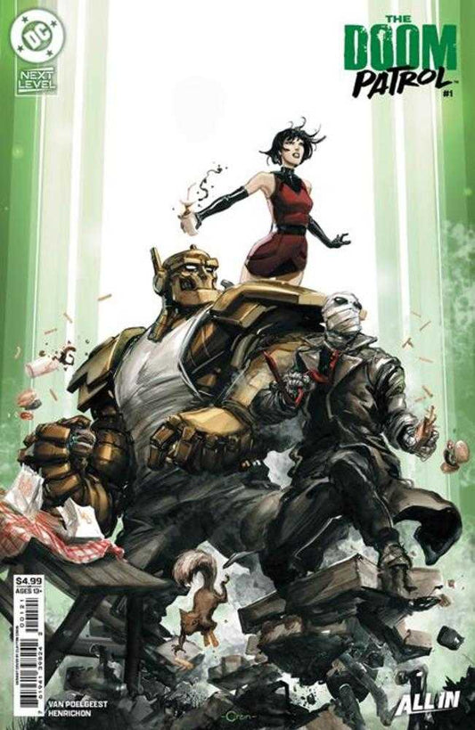 Doom Patrol #1 Cover B - CLAYTON CRAIN CARD STOCK VAR