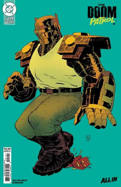Doom Patrol #1 Cover D - HAYDEN SHERMAN NEXT LEVEL CARD STOCK VAR