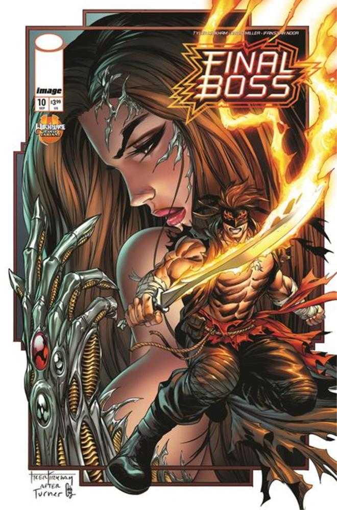 Cover D - TYLER KIRKHAM WITCHBLADE TEAM UP VAR (MR) — 0726IM0435