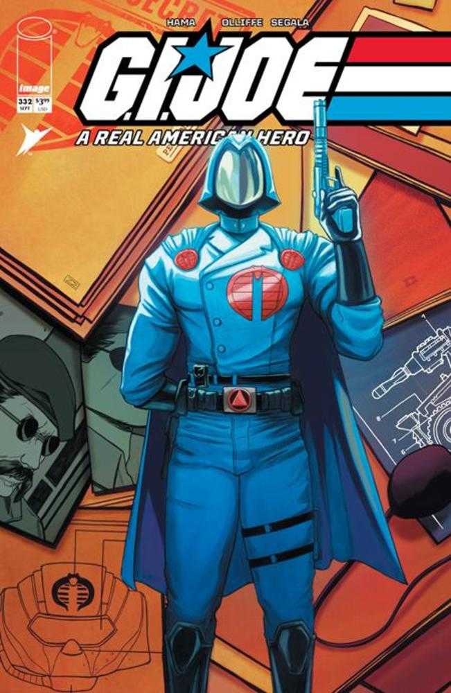 Gi Joe A Real American Hero #332 Cover C - NIMIT MALAVIA SECRET DOSSIER VAR