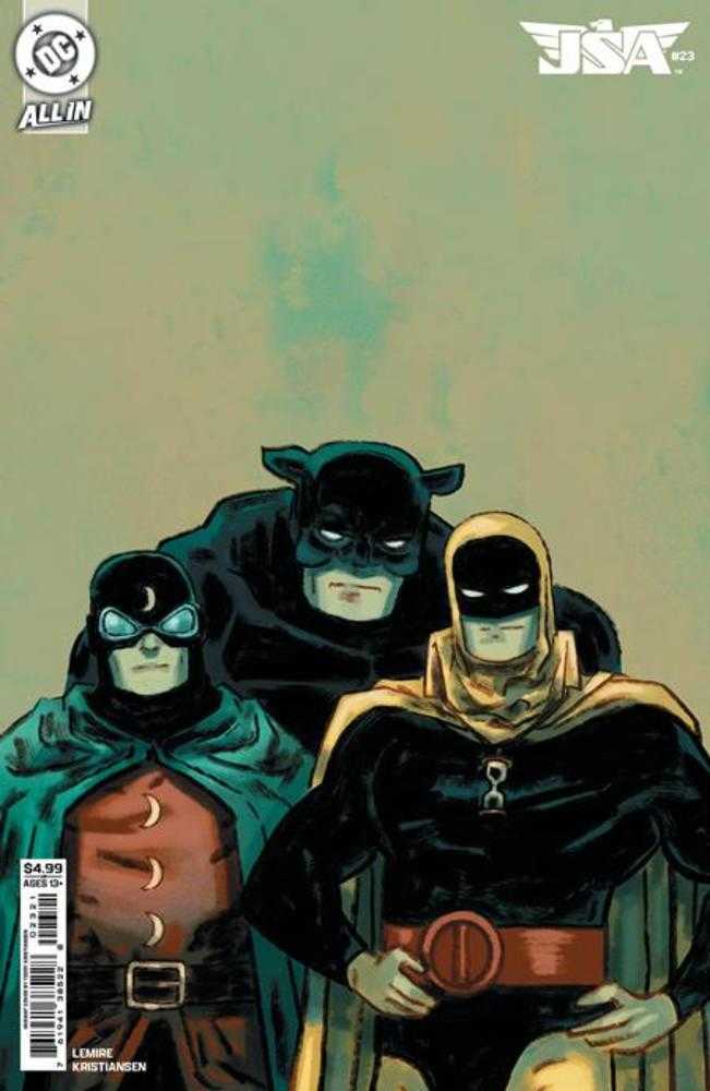 Jsa #23 Cover B - TEDDY KRISTIANSEN CARD STOCK VAR