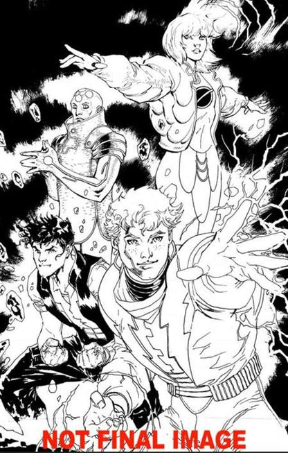 Legion OF Super-Heroes #1 Cover B - JIM LEE CARD STOCK VAR