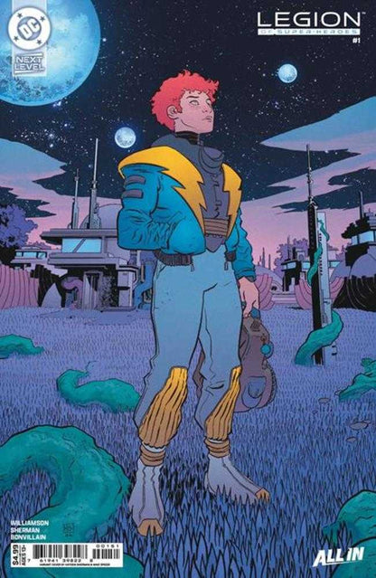 Legion OF Super-Heroes #1 Cover E - HAYDEN SHERMAN CARD STOCK VAR