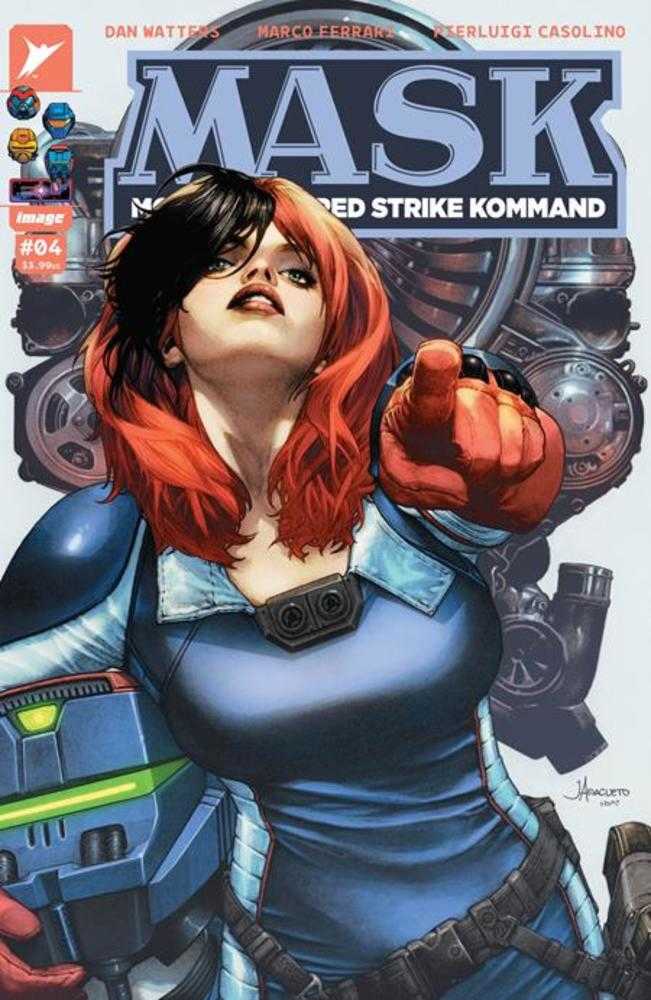 Mask # 4 Cover B - JAY ANACLETO & ROMULO FAJARDO JR VAR