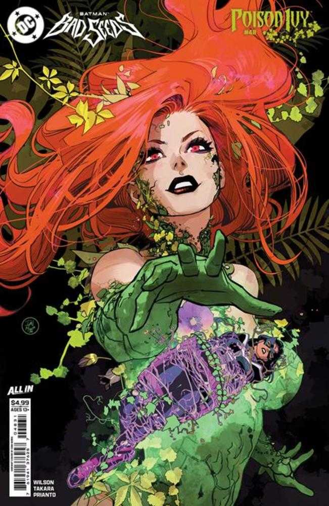 Cover C - DAN MORA CARD STOCK VAR (BATMAN BAD SEEDS) — 0726DC0122