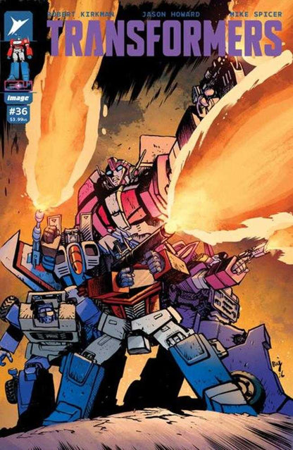 Transformers #36 Cover B - DANIEL WARREN JOHNSON & MIKE SPICER VAR