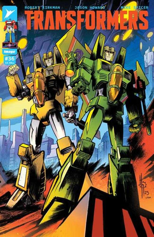 Transformers #36 Cover C - JASON HOWARD & ANNALISA LEONI CONNECTING COVER VAR