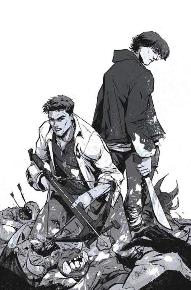 Supernatural #9 Cover L 1:5 David Cousens Line Art Full Art Variant (PRESALE 7/29/2026)