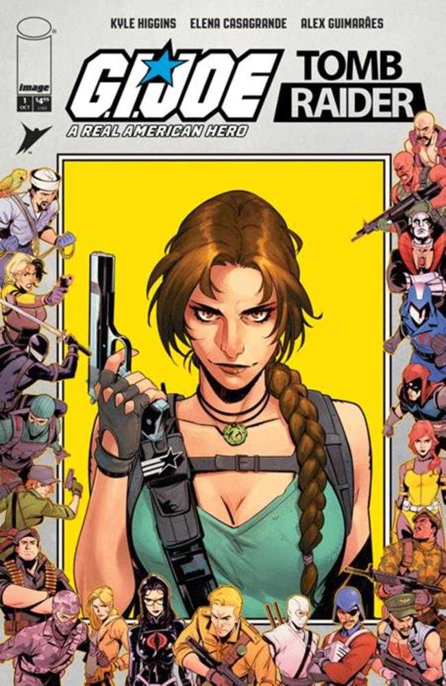 G.I. Joe A Real American Hero Tomb Raider #1 (Of 5) Cover F 1 in 100 Lorenzo Tammetta & Mike Spicer Foil Variant