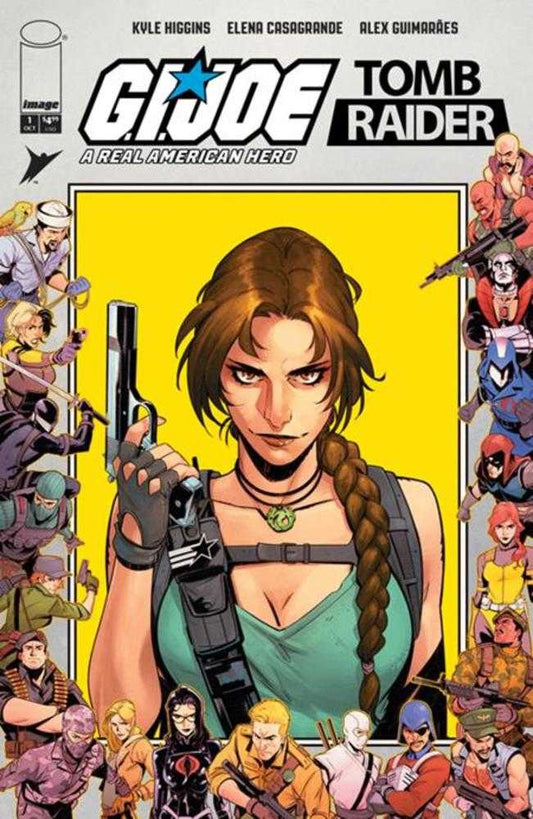 G.I. Joe A Real American Hero Tomb Raider #1 (Of 5) Cover F 1 in 100 Lorenzo Tammetta & Mike Spicer Foil Variant