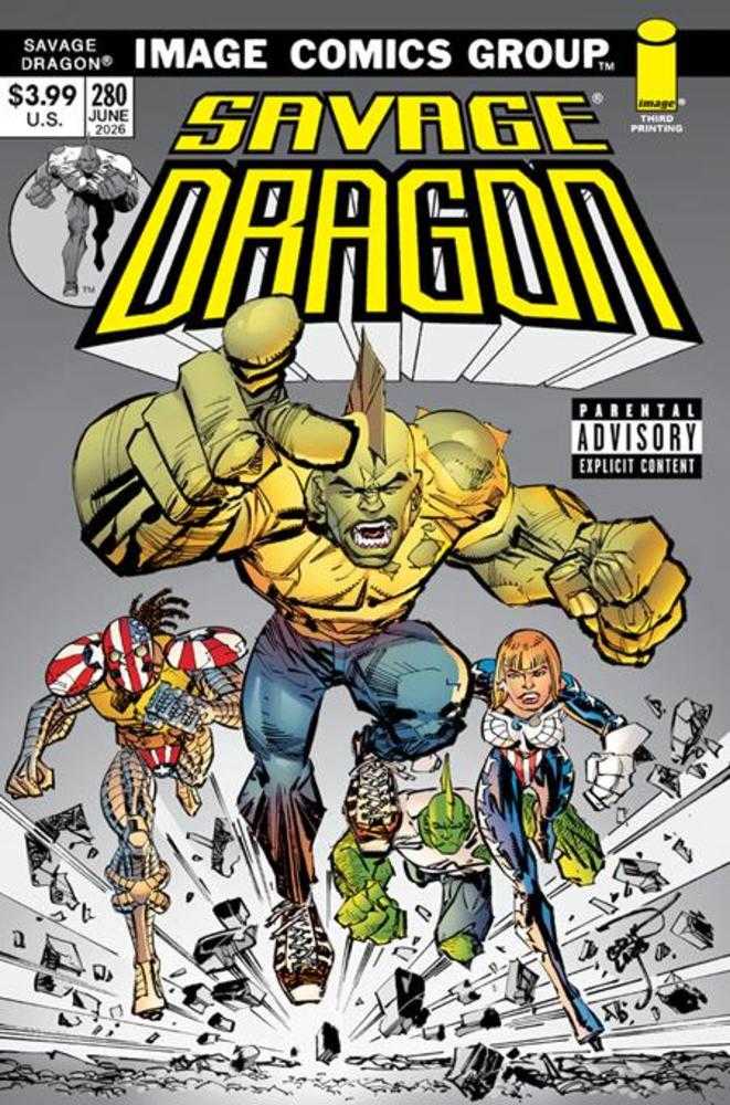 Savage Dragon #280 3rd Printing (Mature) 3rd Ptg (Mr)