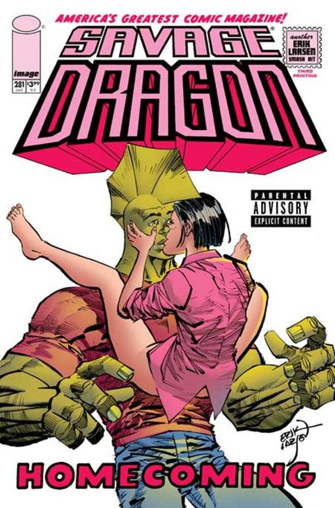 Savage Dragon #281 3rd Printing (Mature) 3rd Ptg (Mr)
