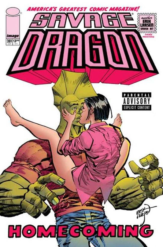 Savage Dragon #281 3rd Printing (Mature) 3rd Ptg (Mr)