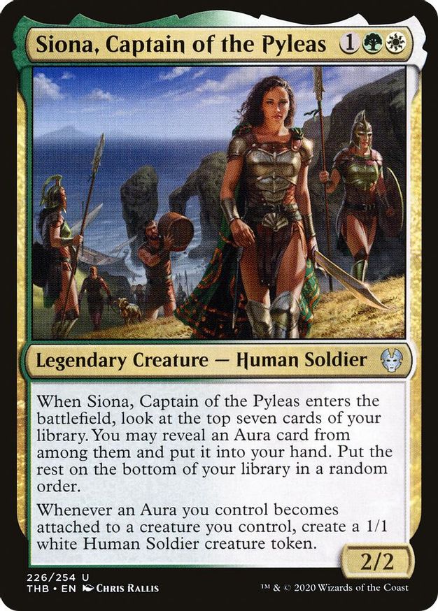 Siona, Captain of the Pyleas | 226 | Theros Beyond Death