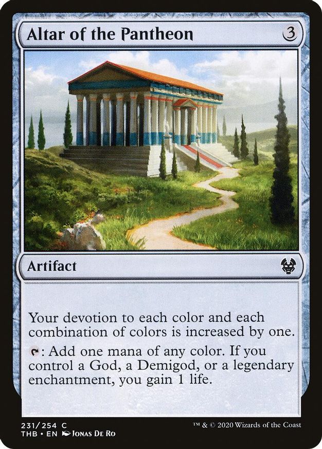 Altar of the Pantheon | 231 | Theros Beyond Death