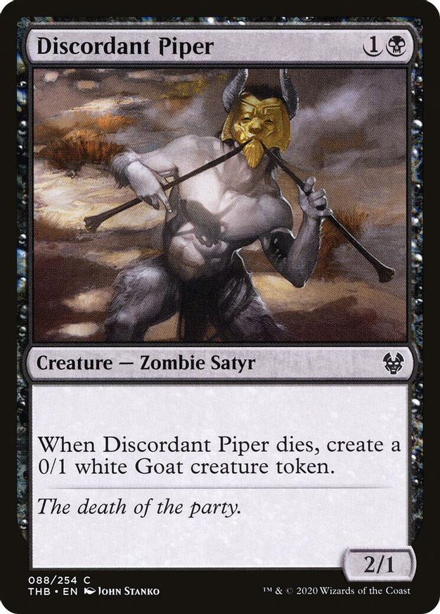 Discordant Piper | 88 | Theros Beyond Death