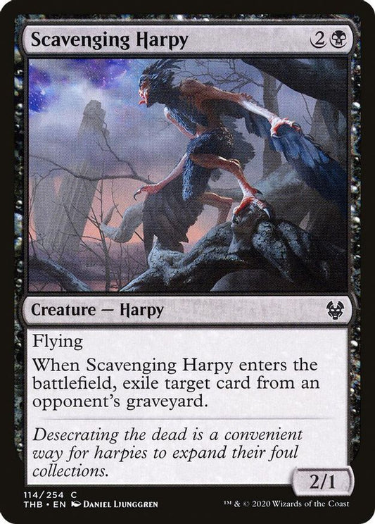 Scavenging Harpy | 114 | Theros Beyond Death