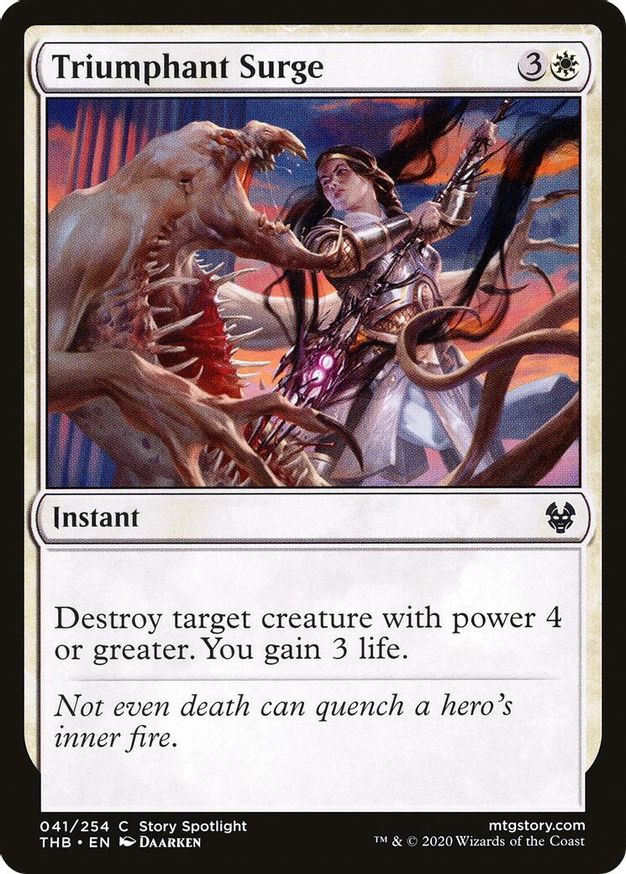 Triumphant Surge | 41 | Theros Beyond Death