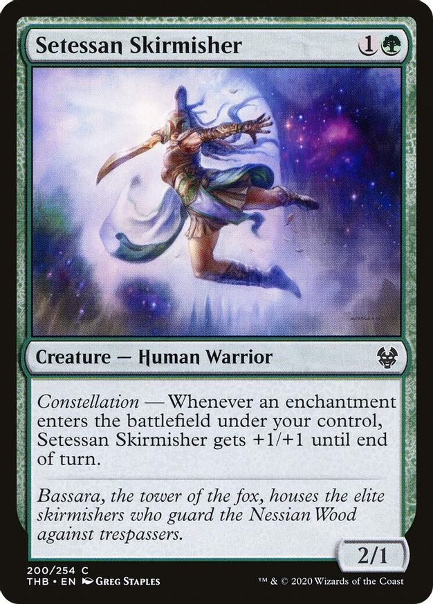 Setessan Skirmisher | 200 | Theros Beyond Death
