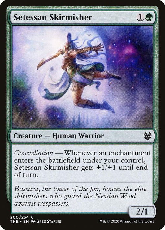 Setessan Skirmisher | 200 | Theros Beyond Death