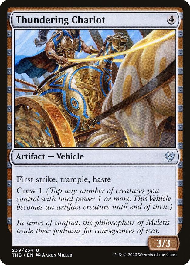 Thundering Chariot | 239 | Theros Beyond Death