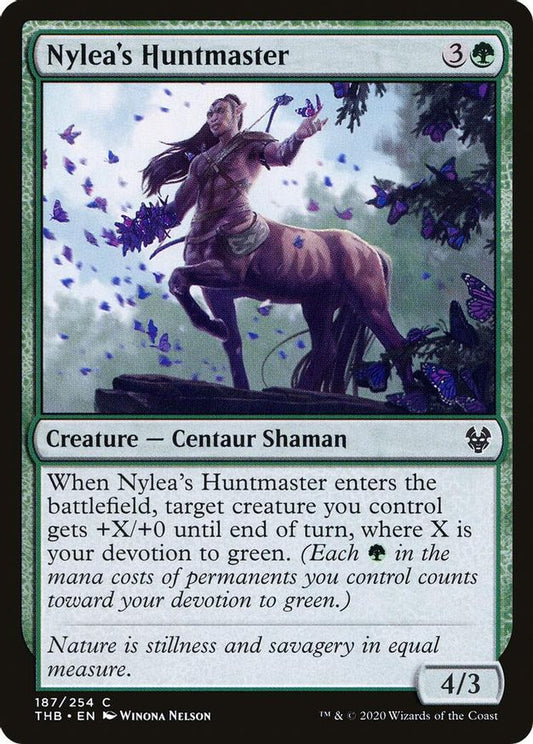 Nylea's Huntmaster | 187 | Theros Beyond Death